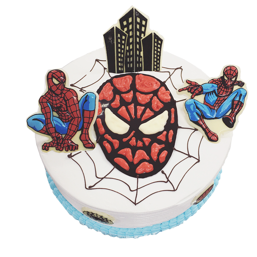 20 mẫu bánh sinh nhật người nhện dễ thương cực ngầu