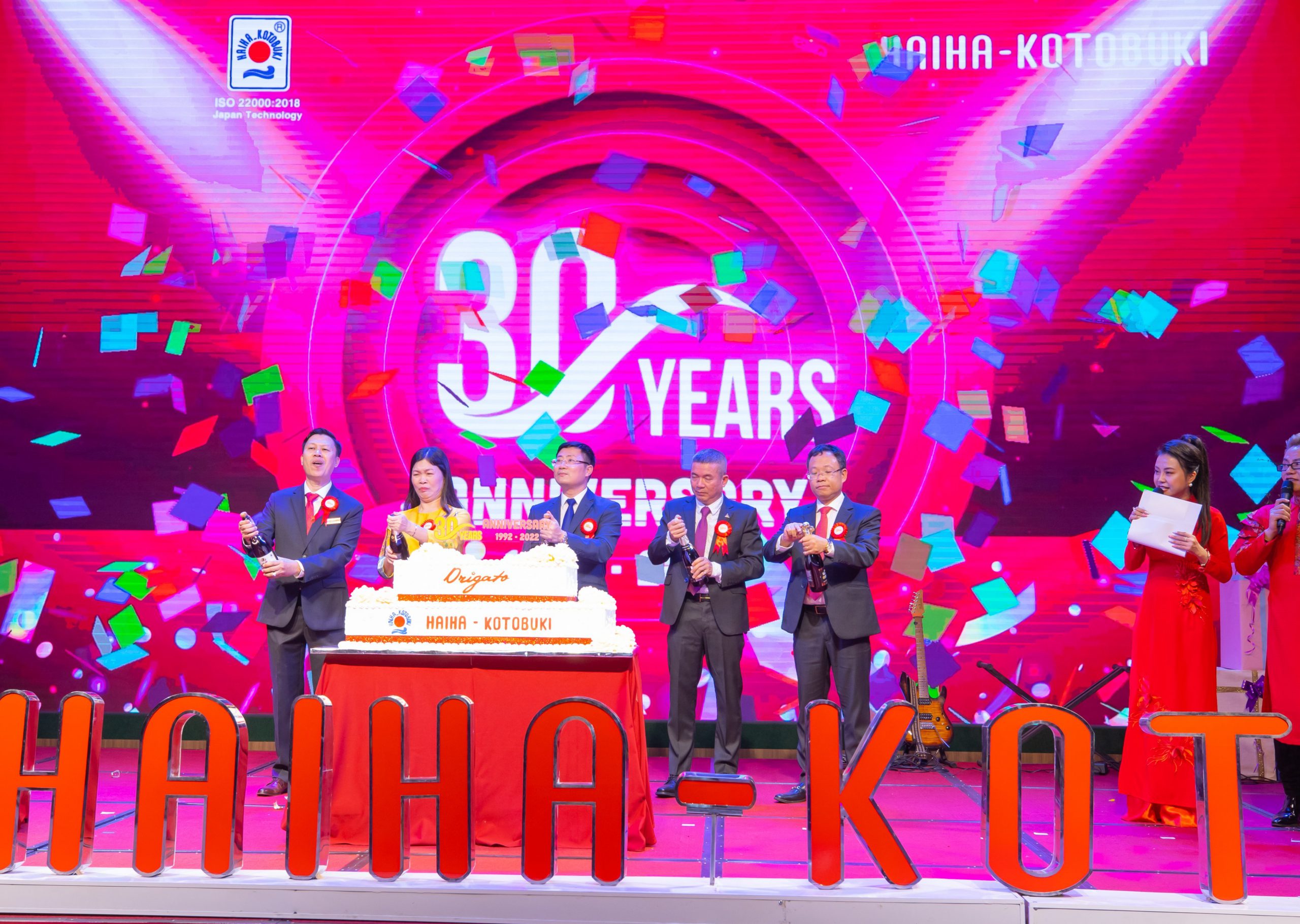 Hải Hà – Kotobuki kỷ niệm 30 năm thành lập Công ty