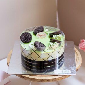 Kem tươi trà xanh oreo