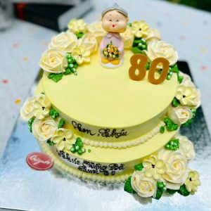 Bánh kem 2 tầng