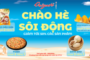 ĐÓN HÈ THÁNG 6 CÙNG BÃO KHUYẾN MÃI ORIGATO
