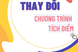 THÔNG BÁO CHUYỂN ĐỔI CHƯƠNG TRÌNH TÍCH ĐIỂM THÀNH VIÊN THÂN THIẾT
