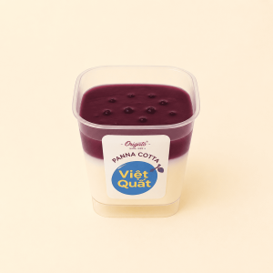 panna cotta việt quất